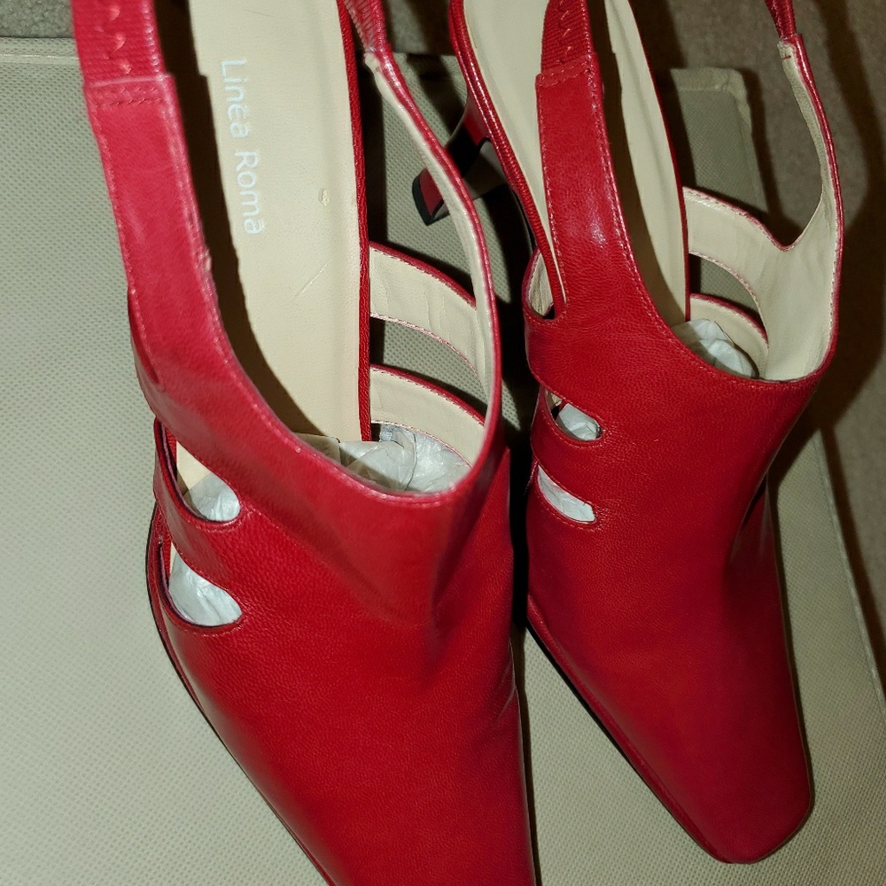 Red Linea Roma Shoes